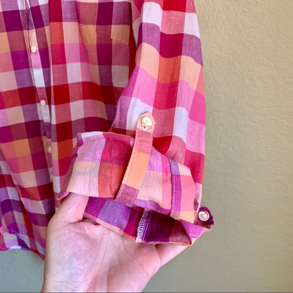 Anthropologie Isabelle Sinclair Plaid Button Up - Picture 5 of 8